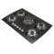 ALK-5601 Tempered Glass Built-in Gas Hob Gas Stove with 5 Burners 90CM