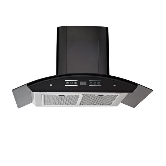 Glass Chimney Cooker Hood Kitchen Exhaustor Manufacturer European Cooker Hood ALK