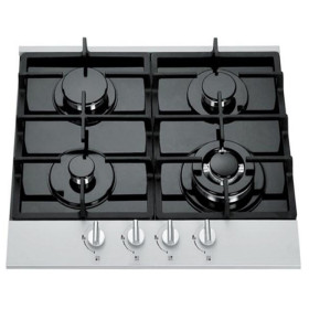ALK-4508 Black Built-in Tempered Glass Gas Hob Gas Stove with 4 Burners 60cm manufacturer