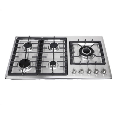 ALK-5807 5 Burner Stainless Steel Gas Stove Gas Hob with Cheap Price manufacturer