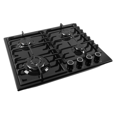 ALK-4503 Tempered Glass Built-in Gas Hob Gas Stove with 4 Burners manufacturer