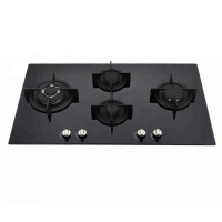 ALK-G9041 Glass Top Gas Hob Gas Stove Gas Cooker with 4 Chinese Sabaf Burner 90cm manufacturer