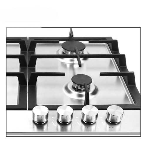 ALK-S6040 Stainless Steel Gas Hob Built in Type with 4 burners