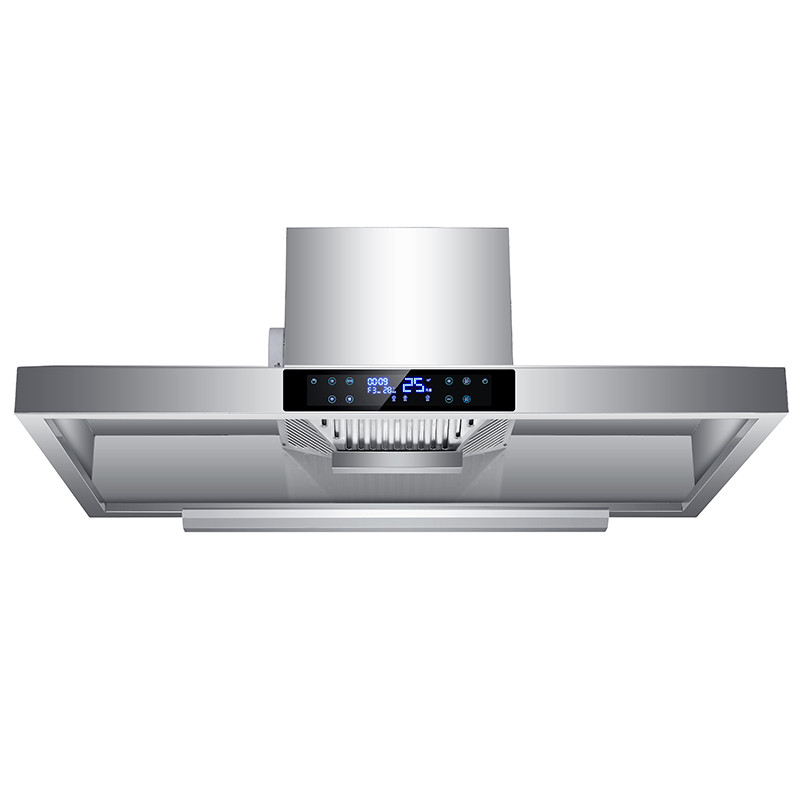 Stainless Steel 100cm Commercial Extractor Hood Cooker Hood with Motor