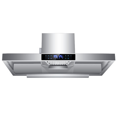 Stainless Steel 100cm Commercial Extractor Hood Cooker Hood with Motor Filters Lights manufacturer