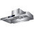 Stainless Steel 100cm Commercial Extractor Hood Cooker Hood with Motor Filters Lights