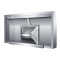 Stainless Steel 130cm Commercial Extractor Hood Cooker Hood with Motor Filters Lights manufacturer