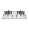 ALK Built-in Gas Hob with Safety Device - 2 Burners Stainless Steel
