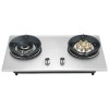 Silver Built in Gas Hob Made in China with Stainless Steel Cooktop