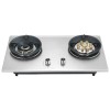 Silver Built-in Gas Hob with Stainless Steel Cooktop - Made in China
