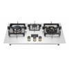Silver Built in Gas Hob Made in China with Stainless Steel Cooktop with 3 Burner 75cm manufacturer