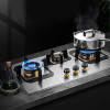 76cm Stainless Steel Built-in Gas Hob with 3 Burners & Safety