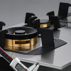 76cm Stainless Steel Built-in Gas Hob with 3 Burners & Safety