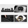 ALK-D7021 Black 2 Burner Built-in Gas Hob with Glass Cooktop LPG
