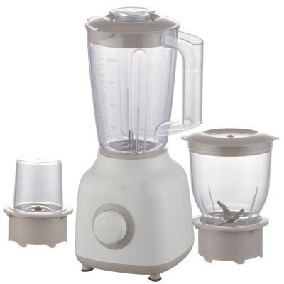 Electric blender mixer 1.5L with PC unbreakable juice cup and grinder 3 in 1 for home use