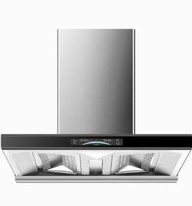 ALK-D9700 Touch Control Air Suction Kitchen Range Hood Cooker Hood Chimney