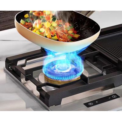 Kitchen Appliance Stainless Steel Built in 4 Burners Gas Hob Stove Suppliers