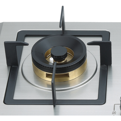 ALK Built-in Gas Hob with Safety Device - 2 Burners Stainless Steel