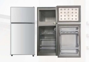 BCD-45 Household small freezer apartment double door  refrigerator manufacturer