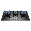 ALK-GB203 Glass Top Gas Hob Gas Stove Gas Cooker with 3 Chinese Sabaf Burner manufacturer