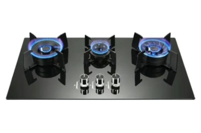 ALK-GB203 Glass Top Gas Hob Gas Stove Gas Cooker with 3 Chinese Sabaf Burner manufacturer