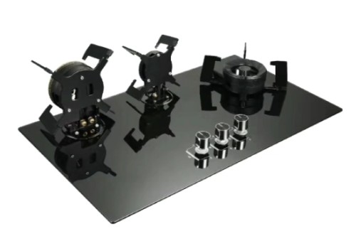 ALK-GB203 Glass Top Gas Hob Gas Stove Gas Cooker with 3 Chinese Sabaf Burner manufacturer