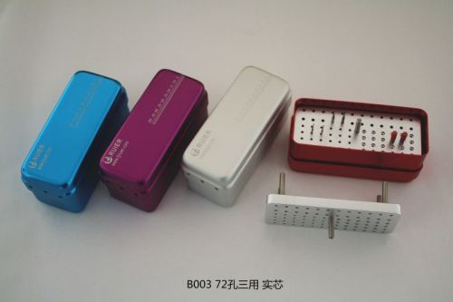 72-hole dual autoclavable box for three uses（Solid core）