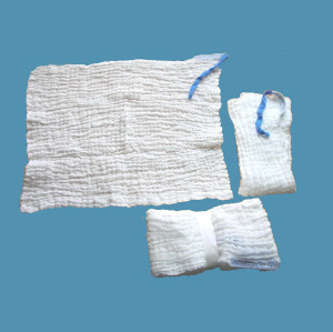 Esponja prelavada y sin lavar médica al por mayor del regazo de las almohadillas abdominales para la operación