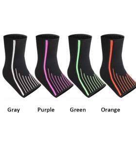 Wholesale Elastic Ankle Support Sleeve For Running and Sports