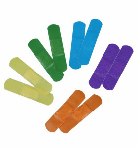 Wholesale Customized Sterile Waterproof PVC Finger Band Aid For Wound Care