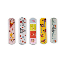 Wholesale Customized Sterile Waterproof PE Cartoon Finger Band Aid For Wound Care