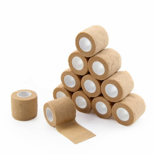 Wholesale Self Adhesive Cotton Cohesive Bandage For Sports Care