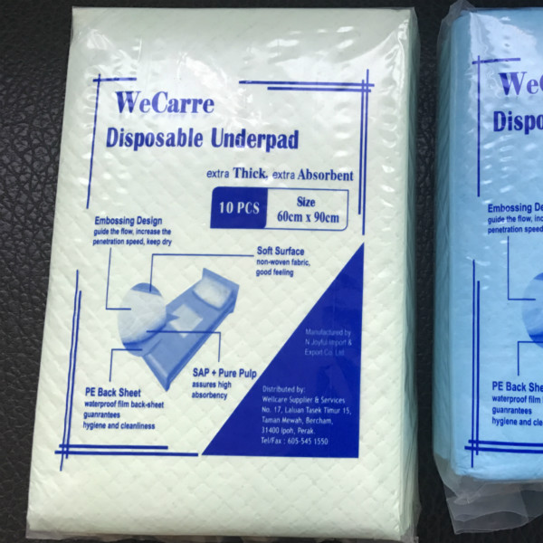 disposable underpads