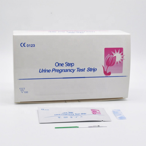 Tira de prueba de embarazo HCG al por mayor con alta precisión