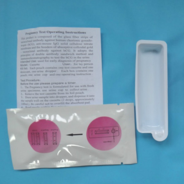 pregnancy test cassette