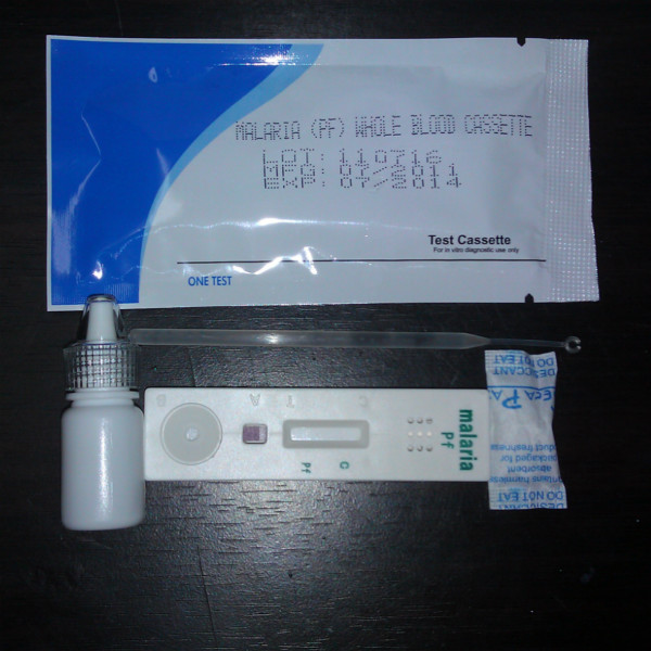 kit de prueba rápida de malaria