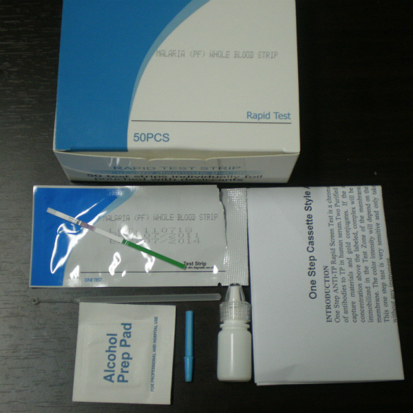 kit de prueba rápida de malaria
