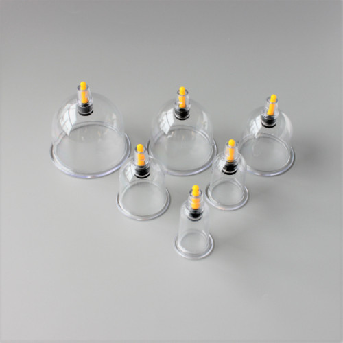 Wholesale Therapeutic Vacuum Cupping Set With Suction Pump For Elimination Toxins