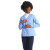 可以定制护士制服外套设计徽标来设计长短医疗外套