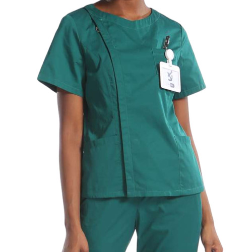 可以定制尺寸的高品质专业护士磨砂制服