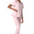 Uniformes médicos asequibles, mangas cortas, uniformes blancos personalizables en diferentes colores.