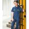 Unisex Logistics Uniforms | Short Sleeve Invisibly Zip Up Logistics Uniforms | Quality Logistics Uniforms Affordable