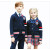 Los uniformes escolares calientes de la venta adaptables con el logotipo aceptan OEM / ODM