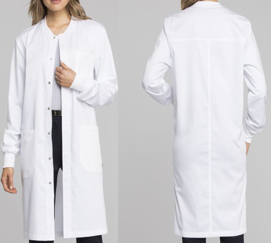 lab coats and scrubs