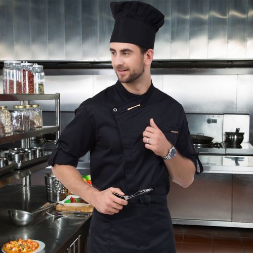 New Chef Coats Unisex | Long Sleeve Chef Coats Jackets Cake | Cotton Washable Chef Coats Costume