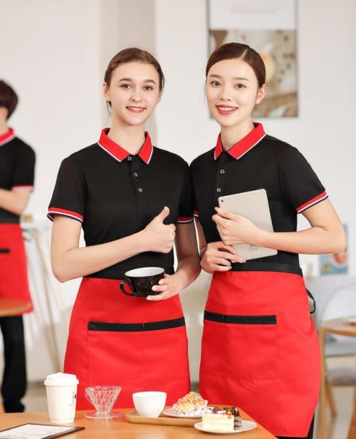 Unisex Catering Server Uniforms | Short Sleeve Polo Shirt Uniforms For Catering | Custom Catering Uniforms