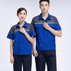Unisex Logistics Uniforms | Short Sleeve Color Block Logistics Uniforms | Quality Breathable Logistics Uniforms Wholesale