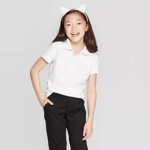 School Uniforms For Girls | Cotton Short Sleeve School Uniforms Polo Shirts | Quality School Uniforms Fashion Wholesale
