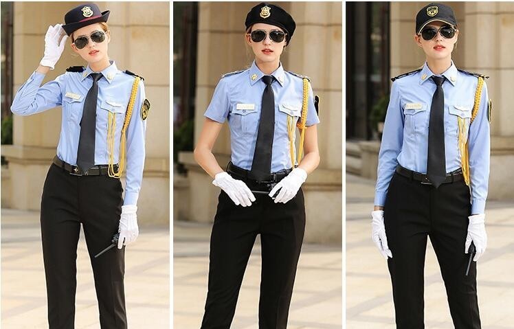 uniformes de seguridad con accesorios