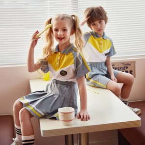 Fashion School Uniforms For Kids | Summer Short Sleeve School Uniforms Polo Shirts | School Uniforms Pants/Skirts Wholesale